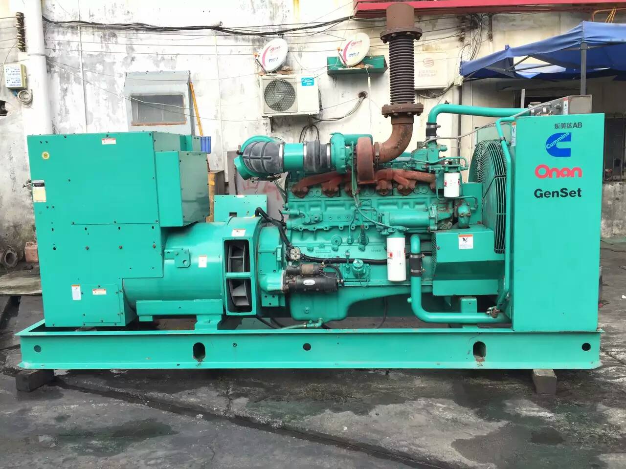 云溪租赁发电机-柴油发电机不正常冒烟的原因