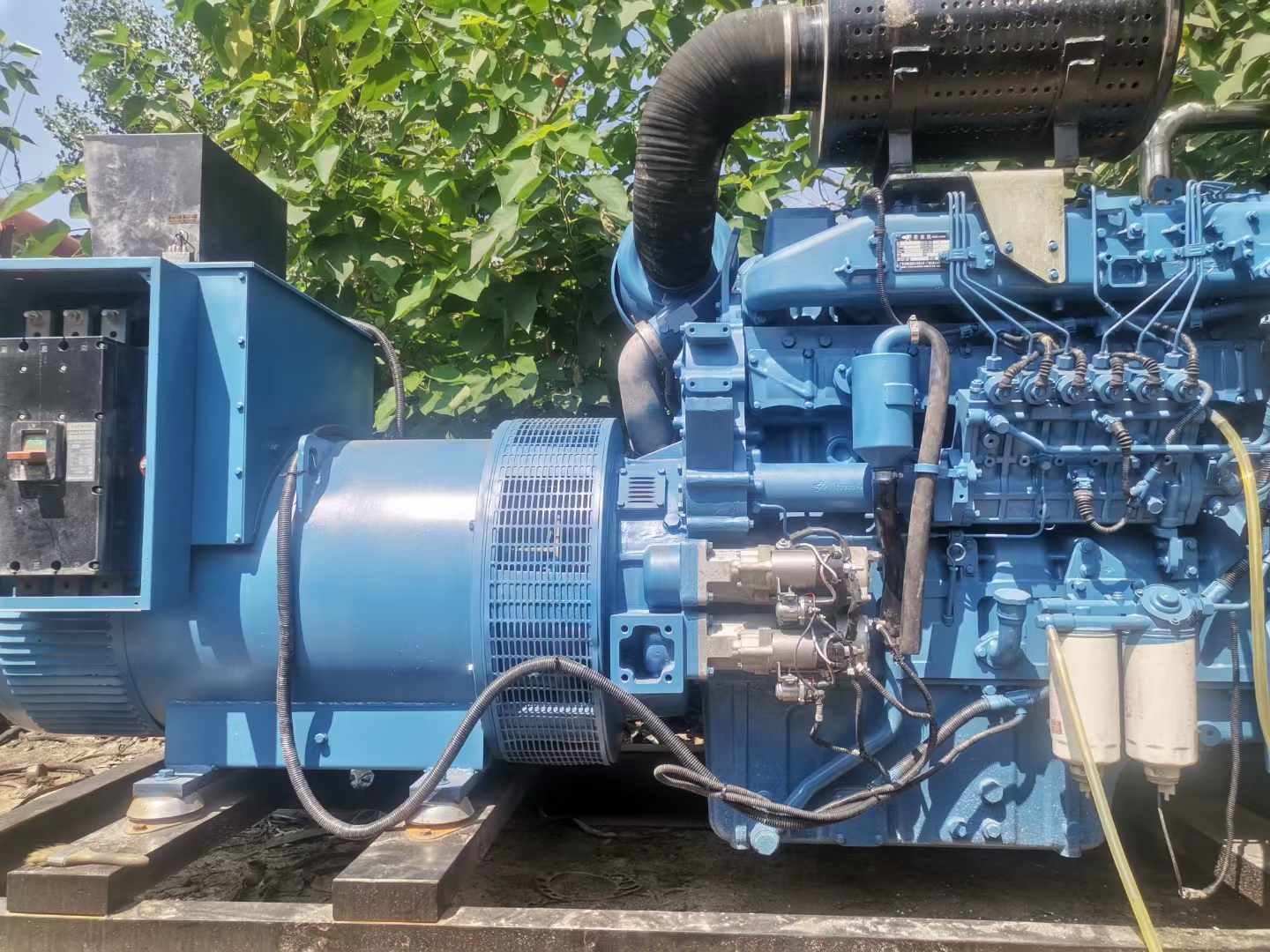 云溪详细说明降低 800kW 柴油发电机输出电流波动的方法
